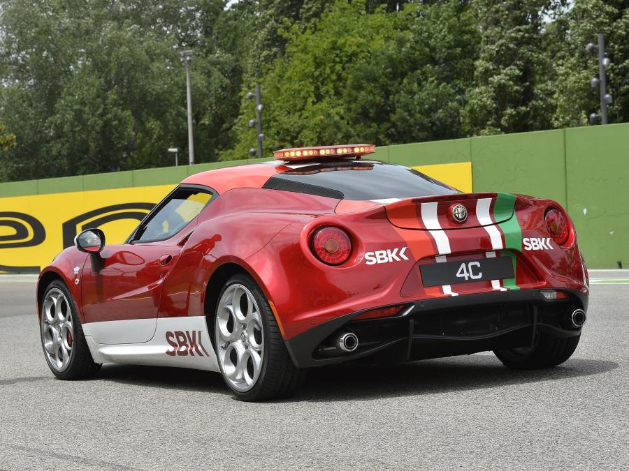  Alfa Romeo 4C SBK Safety Car (960) 2014 года  (фото 9 из 15)